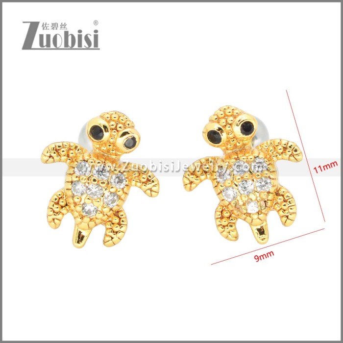 Stainless Steel Earrings e002405G