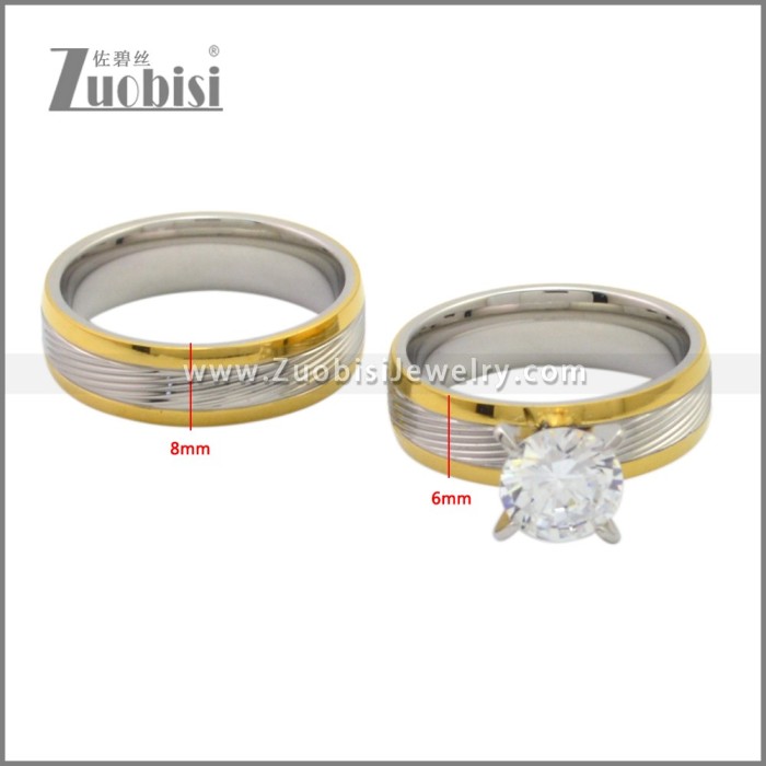 Stainless Steel Rings r009457SG