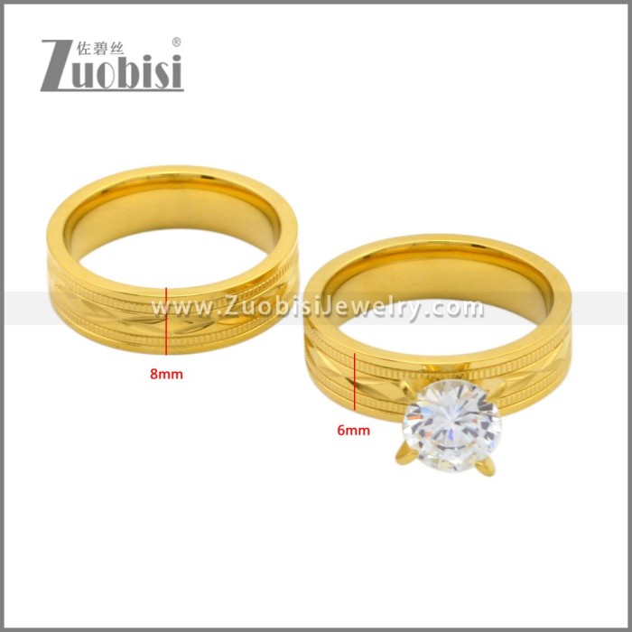 Stainless Steel Rings r009458G