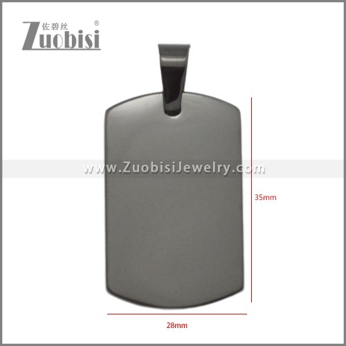 Stainless Steel Pendants p011351H