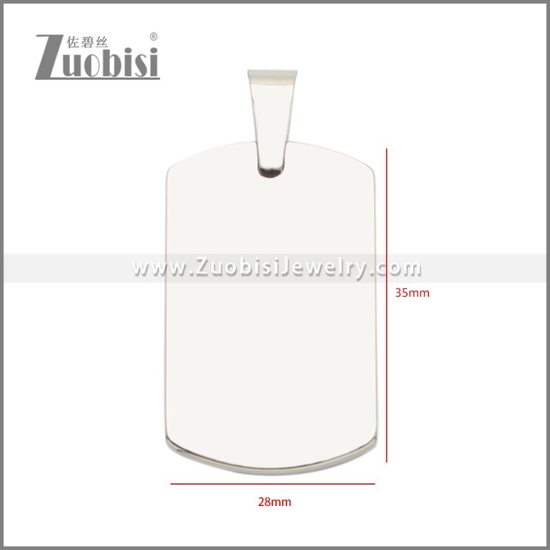Stainless Steel Pendants p011351S