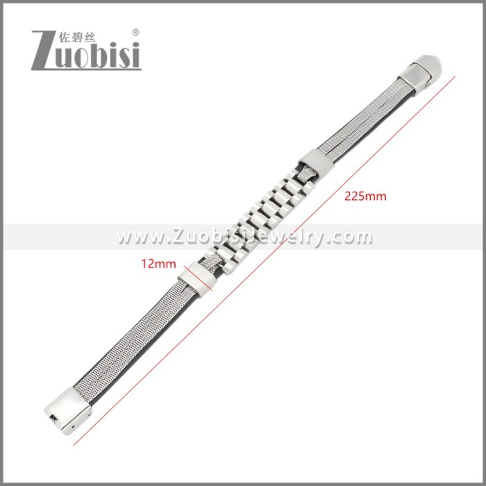 Stainless Steel Bracelets b010511S