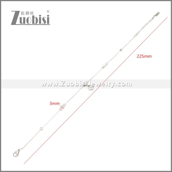 Stainless Steel Bracelets b010525S
