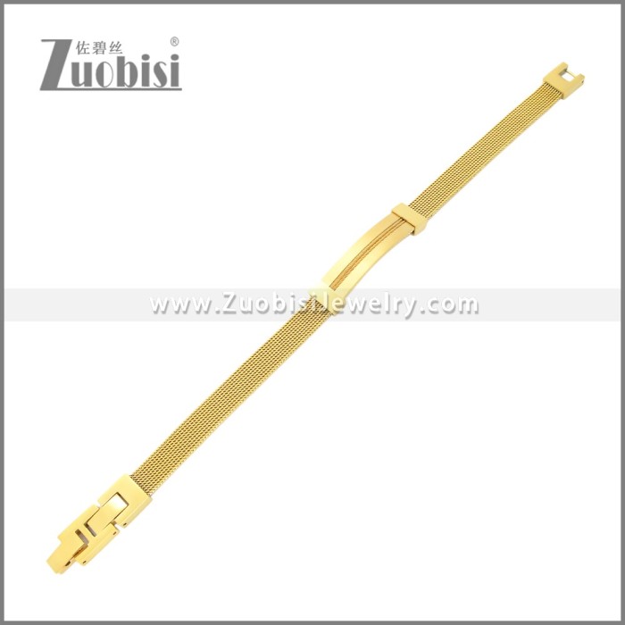 Stainless Steel Bracelets b010515G
