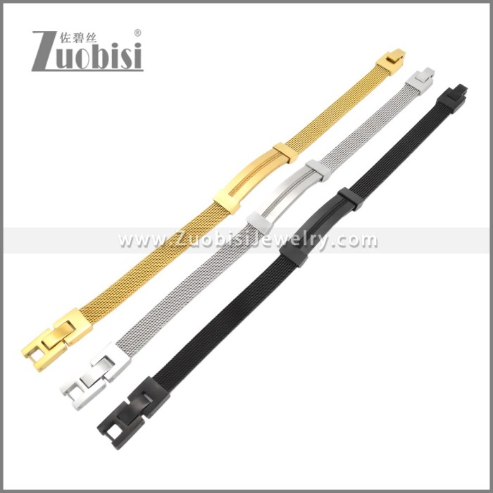 Stainless Steel Bracelets b010515S