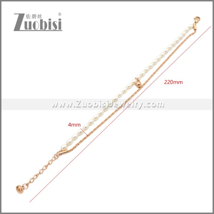 Stainless Steel Bracelets b010523R
