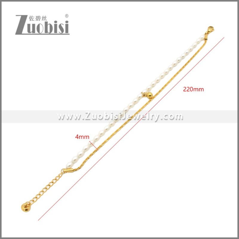 Stainless Steel Bracelets b010523G