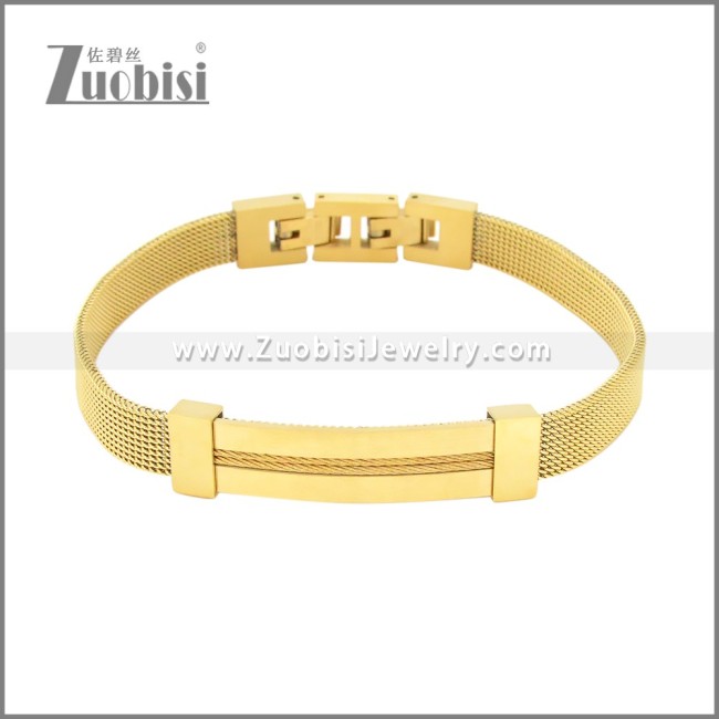 Stainless Steel Bracelets b010515G