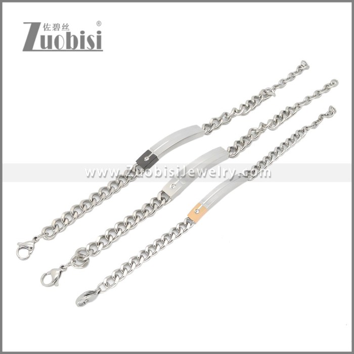 Stainless Steel Bracelets b010521S1