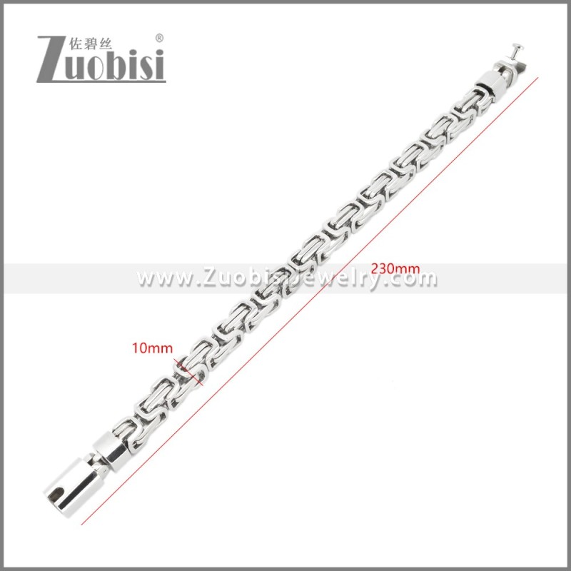 Stainless Steel Bracelets b010512S