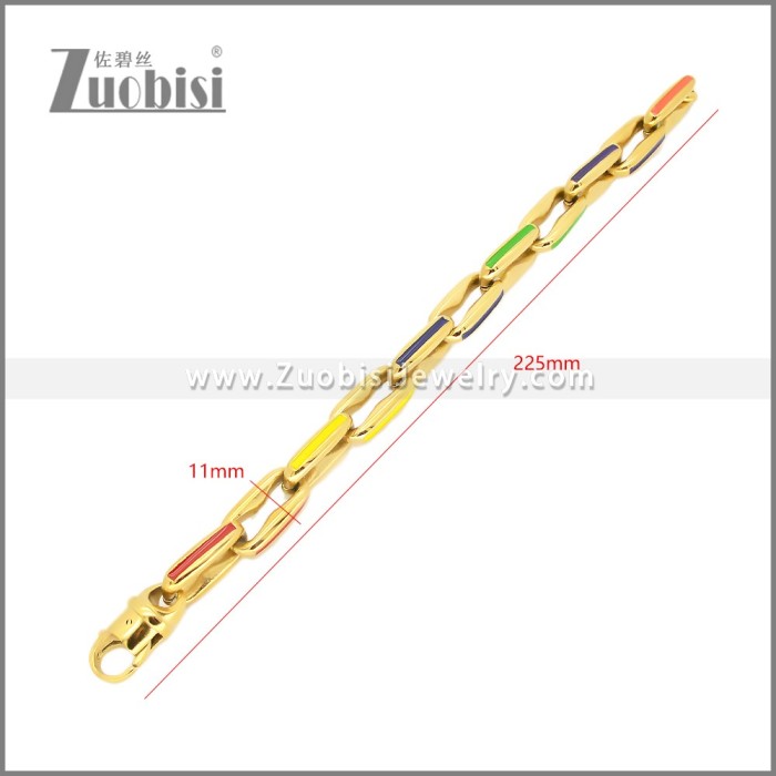 Stainless Steel Bracelets b010509G