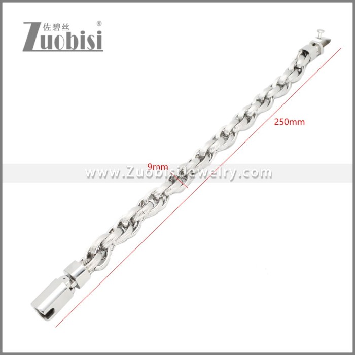 Stainless Steel Bracelets b010518S