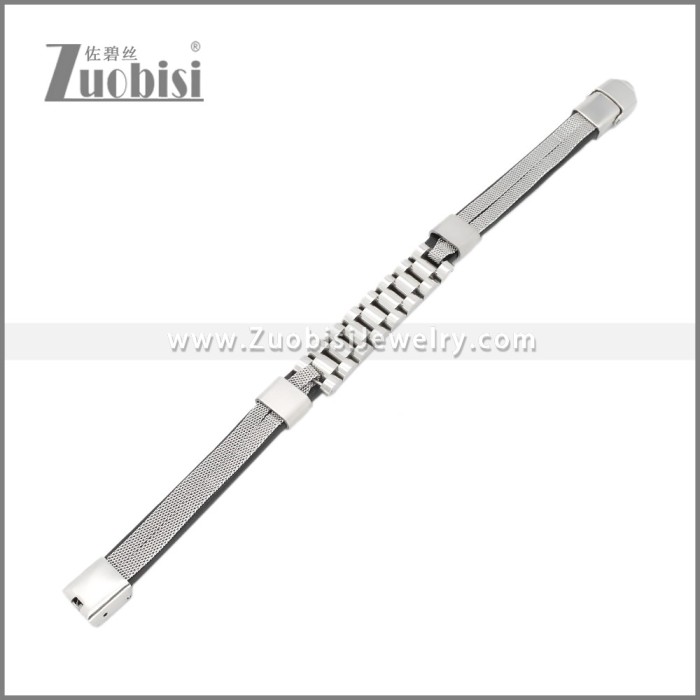 Stainless Steel Bracelets b010511S