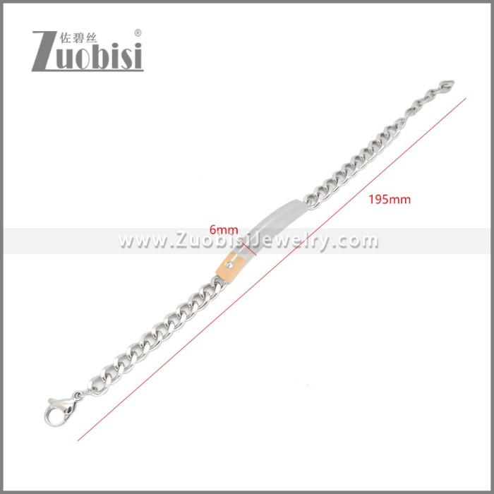 Stainless Steel Bracelets b010521S3