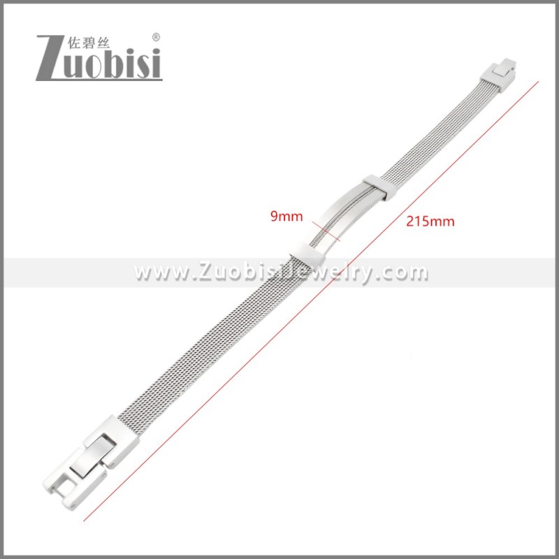 Stainless Steel Bracelets b010515S