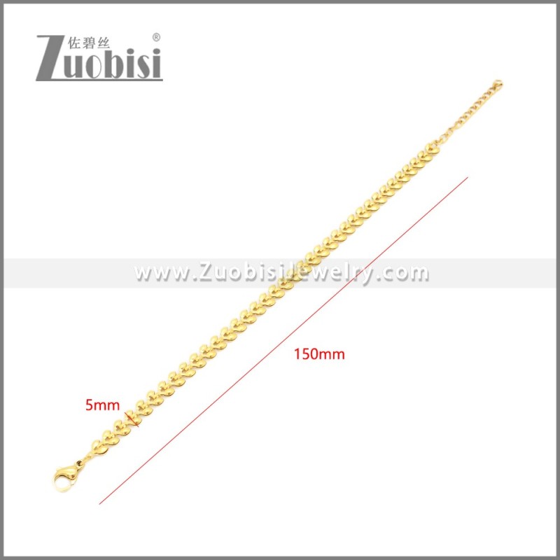 Stainless Steel Bracelets b010496G