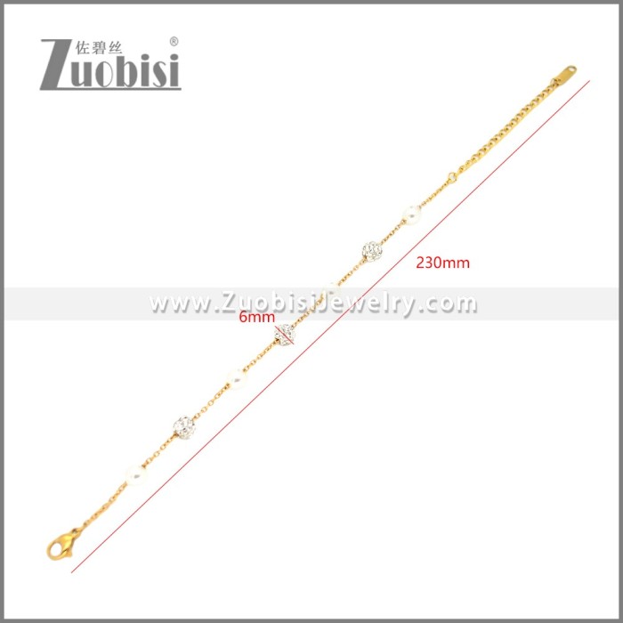 Stainless Steel Bracelets b010529G