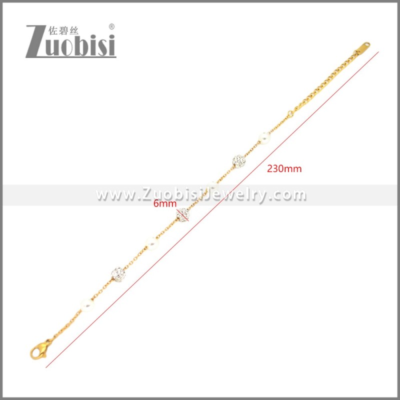 Stainless Steel Bracelets b010529G
