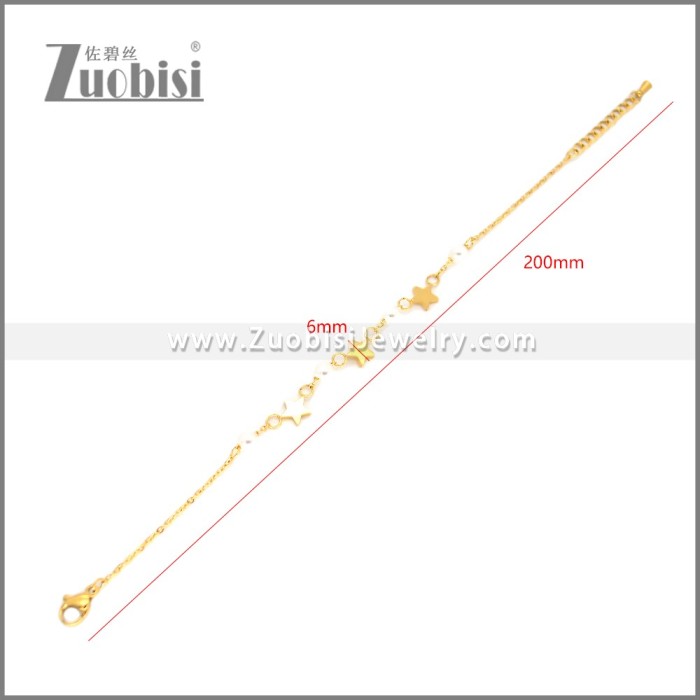 Stainless Steel Bracelets b010530G