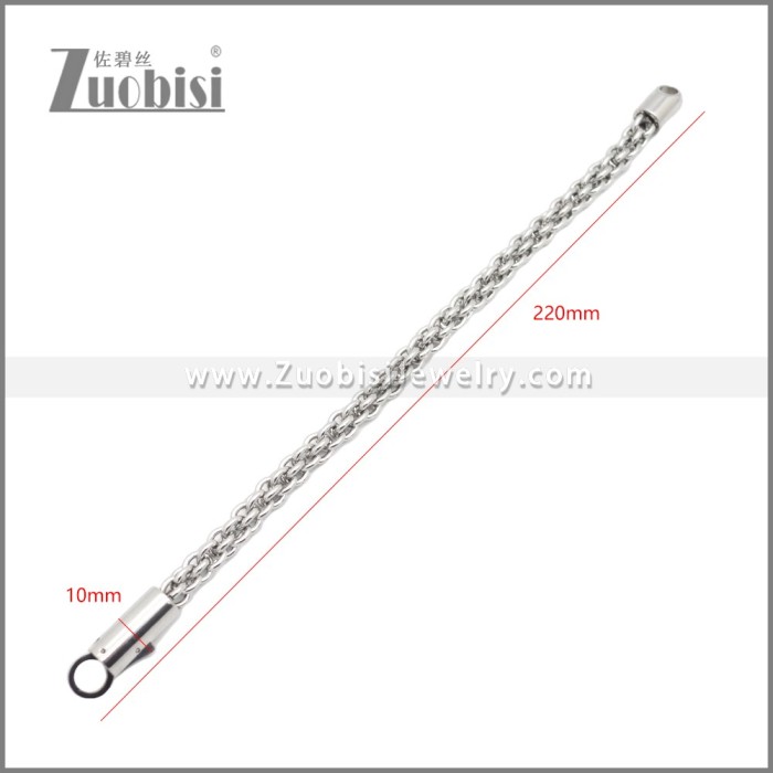 Stainless Steel Bracelets b010539S