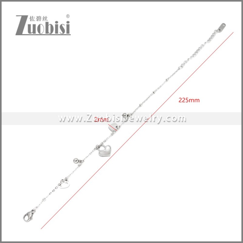 Stainless Steel Bracelets b010526S
