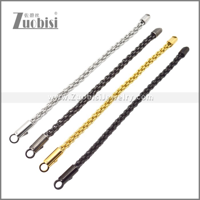 Stainless Steel Bracelets b010539G