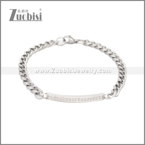 Stainless Steel Bracelets b010528S