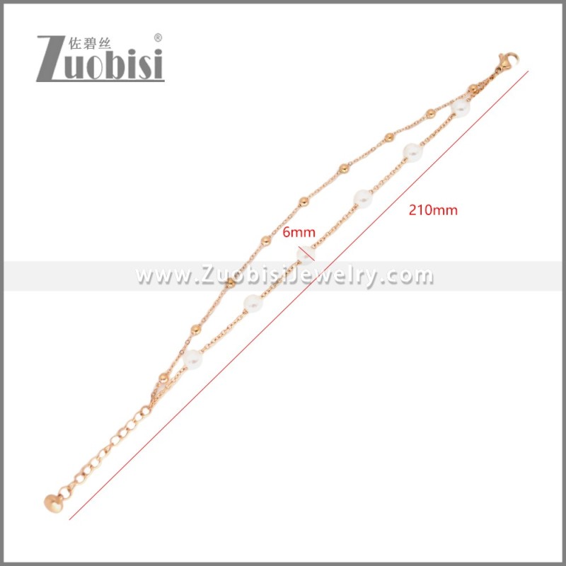 Stainless Steel Bracelets b010534R