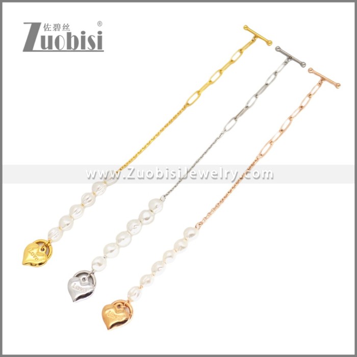 Stainless Steel Bracelets b010532G