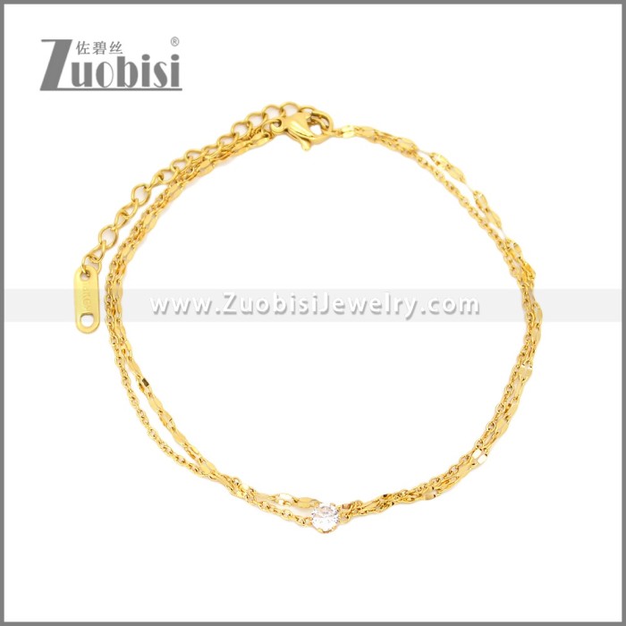 Stainless Steel Bracelets b010536G