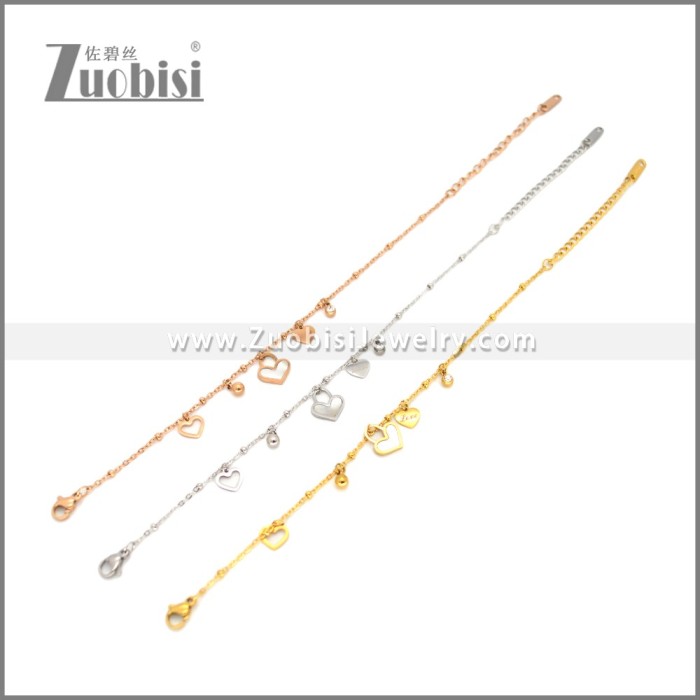 Stainless Steel Bracelets b010526R