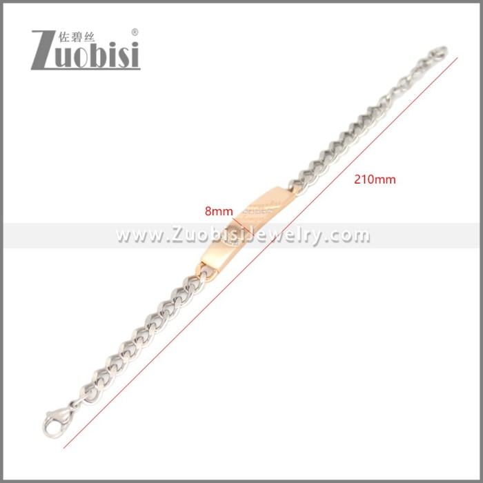 Stainless Steel Bracelets b010538R
