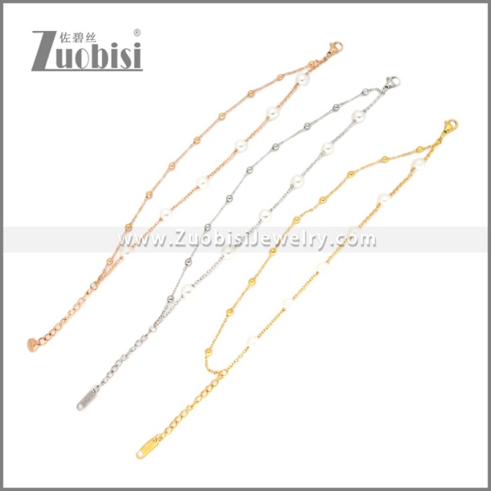 Stainless Steel Bracelets b010534R