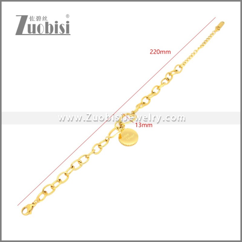 Stainless Steel Bracelets b010527G