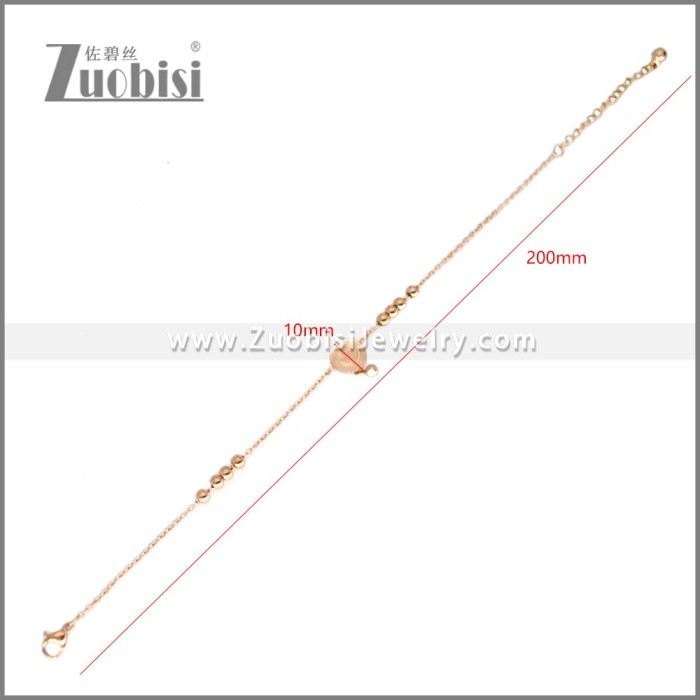Stainless Steel Bracelets b010531R