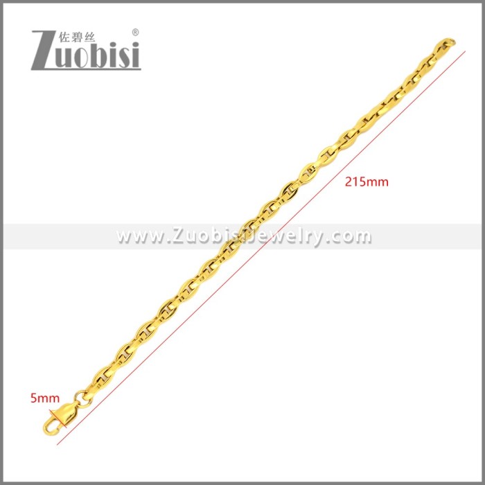 Stainless Steel Bracelets b010561G
