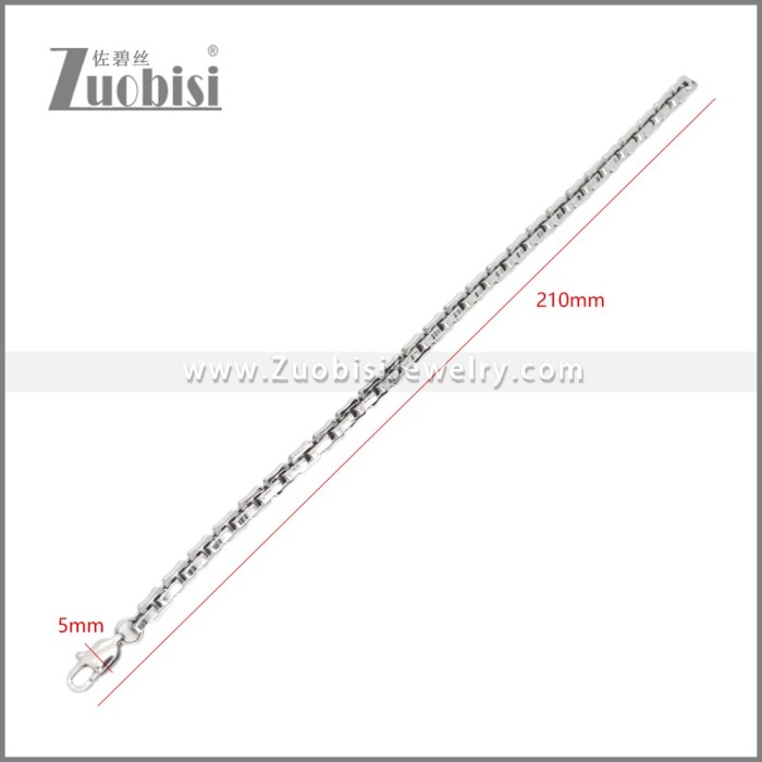 Stainless Steel Bracelets b010562S