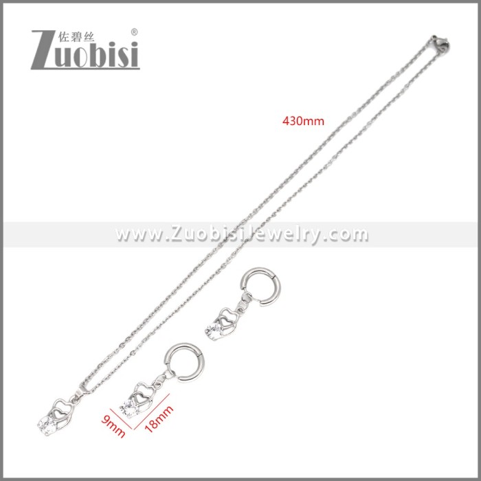 Stainless Steel Jewelry Sets s003016
