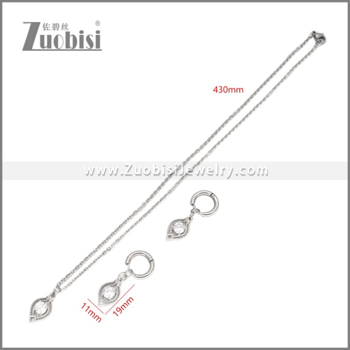 Stainless Steel Jewelry Sets s003012