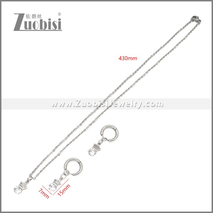 Stainless Steel Jewelry Sets s003014