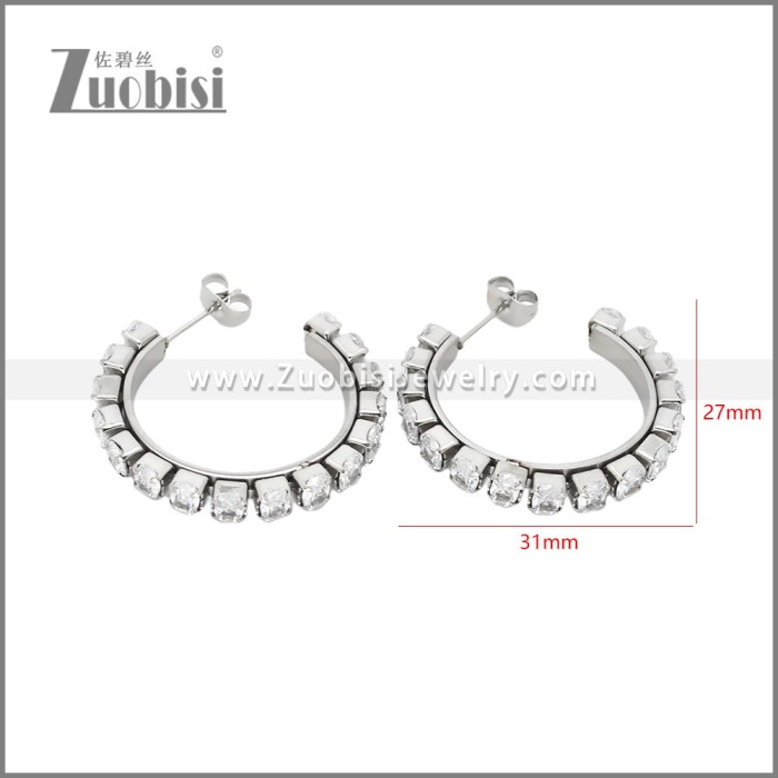 Stainless Steel Earrings e002449S