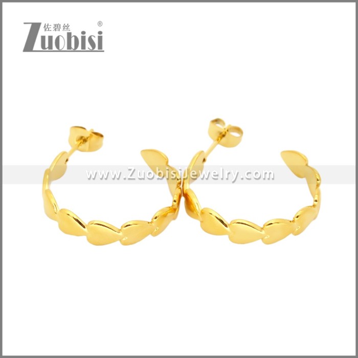 Stainless Steel Earrings e002454G