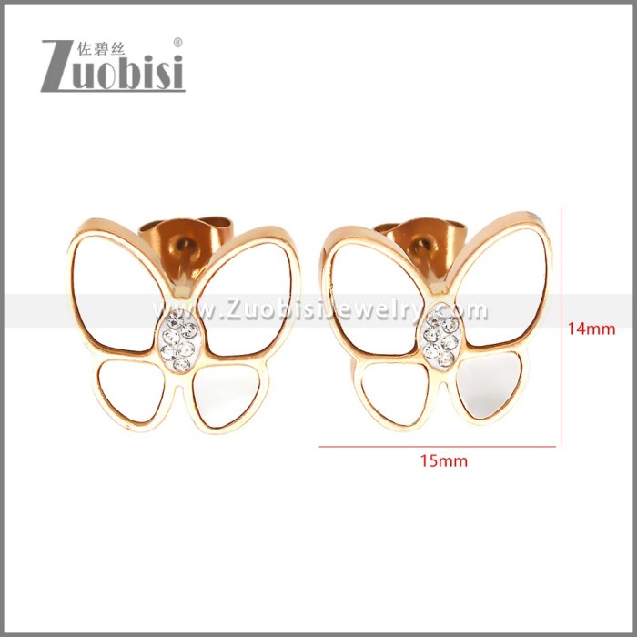 Stainless Steel Earrings e002444R