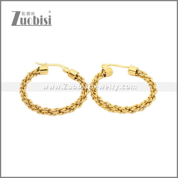 Stainless Steel Earrings e002459G