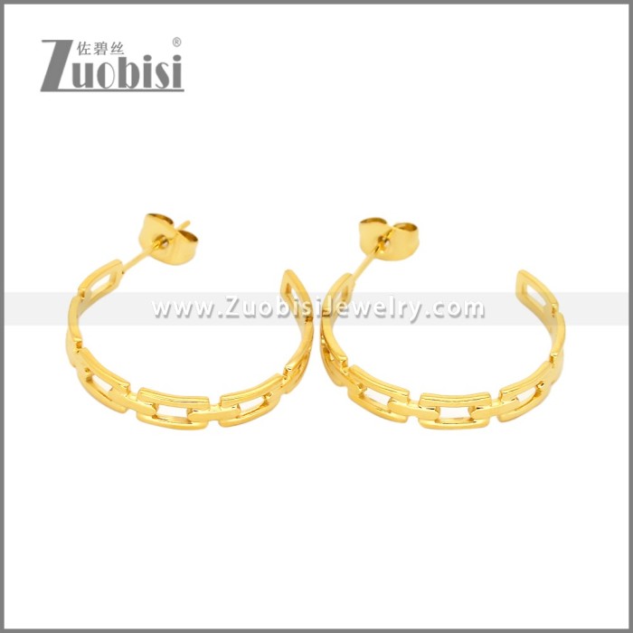 Stainless Steel Earrings e002458G