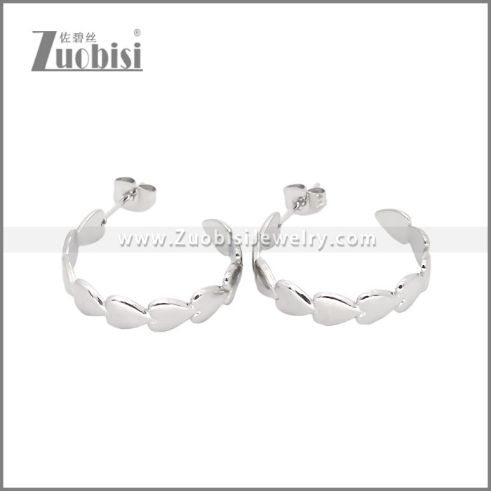 Stainless Steel Earrings e002454S