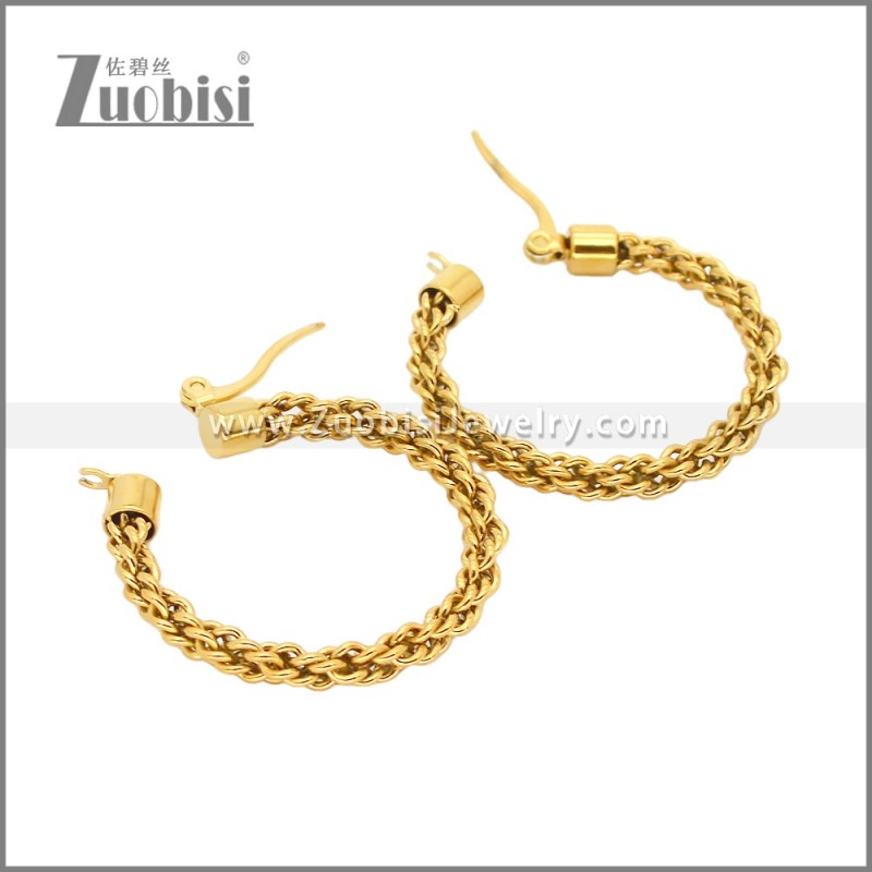 Stainless Steel Earrings e002459G
