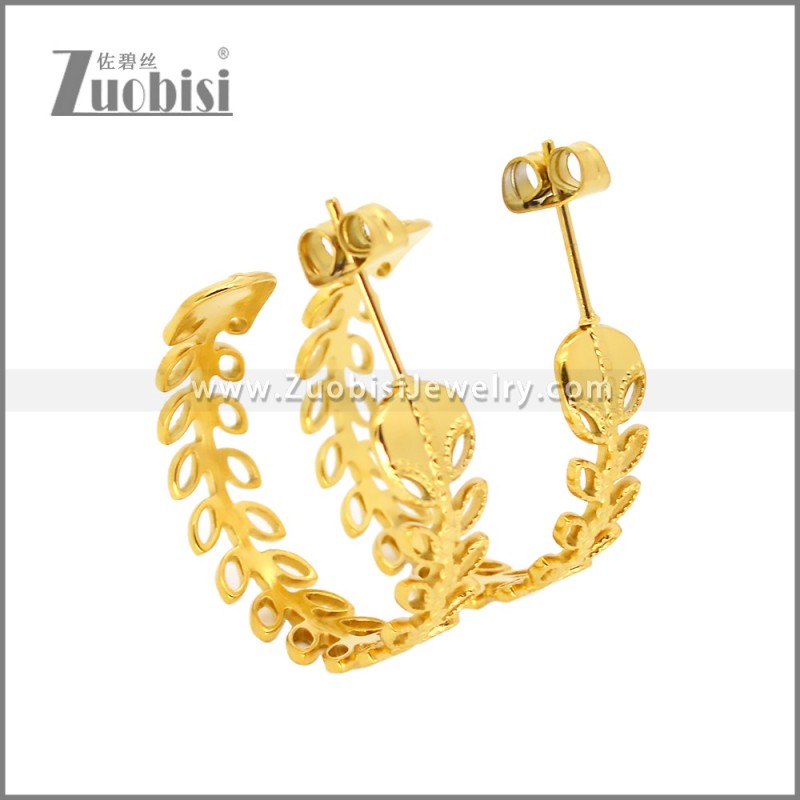 Stainless Steel Earrings e002452G