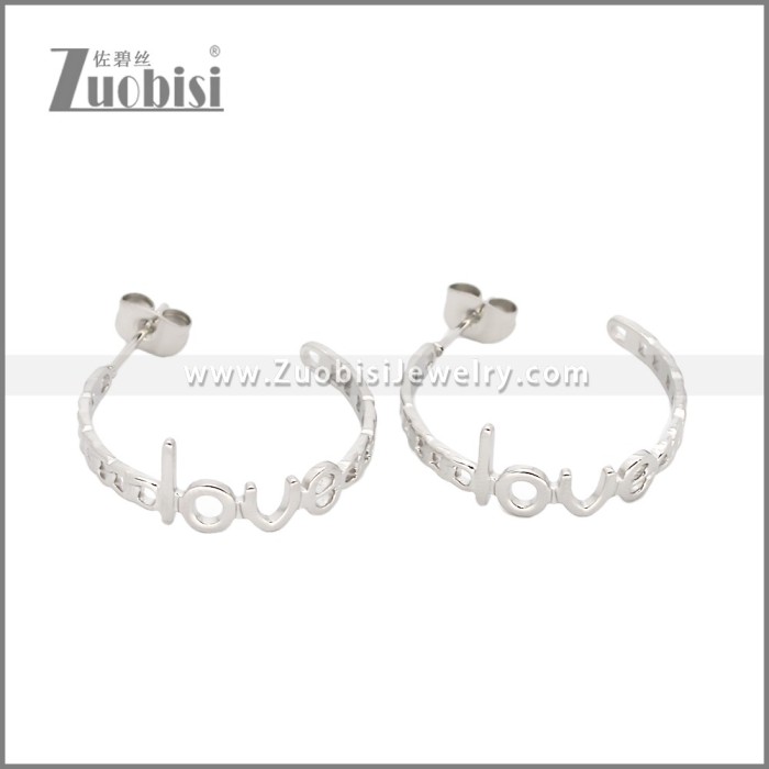 Stainless Steel Earrings e002455S