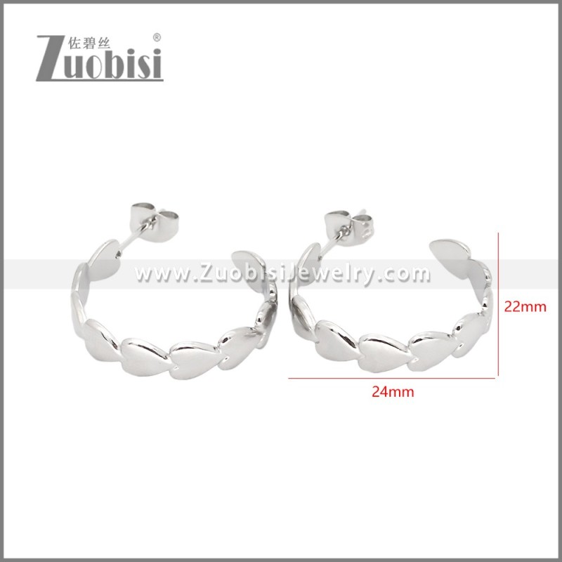Stainless Steel Earrings e002454S